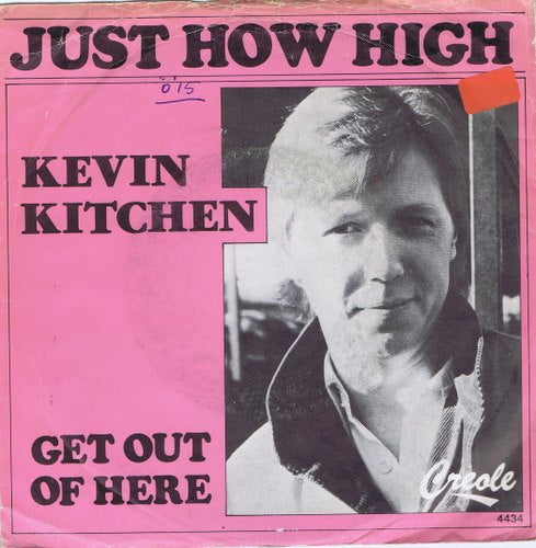 Kevin Kitchen - Just How High Vinyl Singles Vinyl Very Good (VG) <br> Hoes Good Plus (G+)