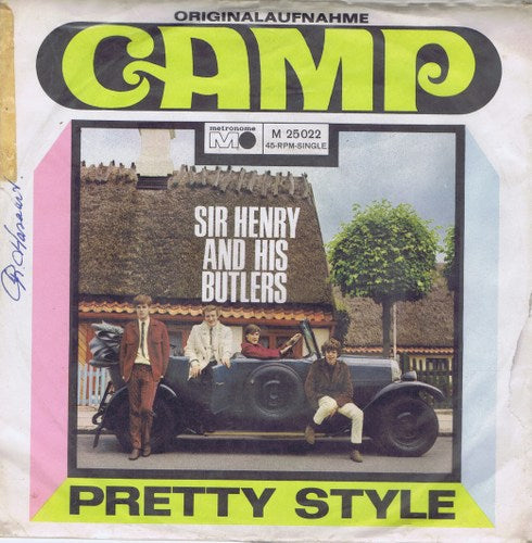 Sir Henry & His Butlers - Camp Vinyl Singles Vinyl Very Good (VG) <br> Hoes Good Plus (G+)