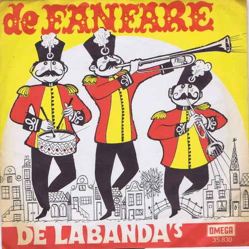 Labanda's - De Fanfare 10800 Vinyl Singles Vinyl Very Good (VG) <br> Hoes Good Plus (G+)