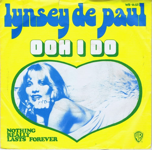 Lynsey de Paul - Ooh I Do 27291 Vinyl Singles Vinyl Very Good (VG) <br> Hoes Good Plus (G+)