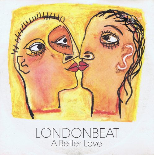 Londonbeat - A Better Love 43692 Vinyl Singles Vinyl Very Good (VG) <br> Hoes Good Plus (G+)