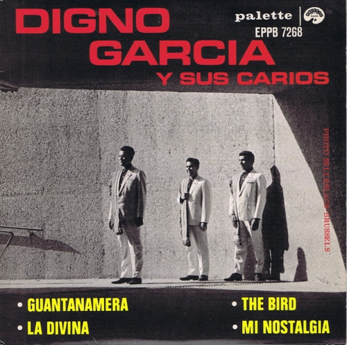 Digno Garcia Y Sus Carios - Guantanamera Vinyl Singles EP Vinyl Very Good (VG) <br> Hoes Good Plus (G+)