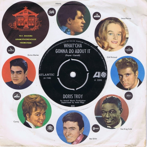 Doris Troy - What'Cha Gonna Do About It Vinyl Singles Vinyl Very Good (VG) <br> Hoes Good Plus (G+)
