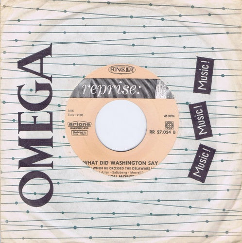 Lou Monte - Pepino The Italian Mouse Vinyl Singles Vinyl Very Good (VG) <br> Hoes Good Plus (G+)