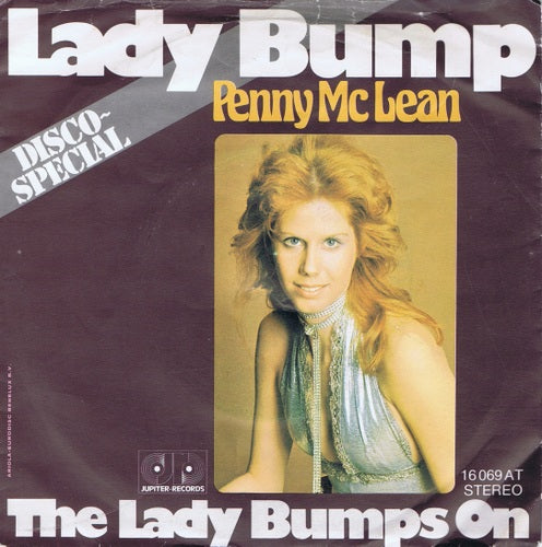 Penny McLean - Lady Bump 43323 Vinyl Singles Vinyl Very Good (VG) <br> Hoes Good Plus (G+)