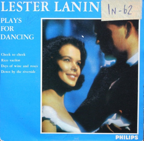 Lester Lanin - Plays For Dancing Vinyl Singles EP Vinyl Goed / Hoes Sticker
