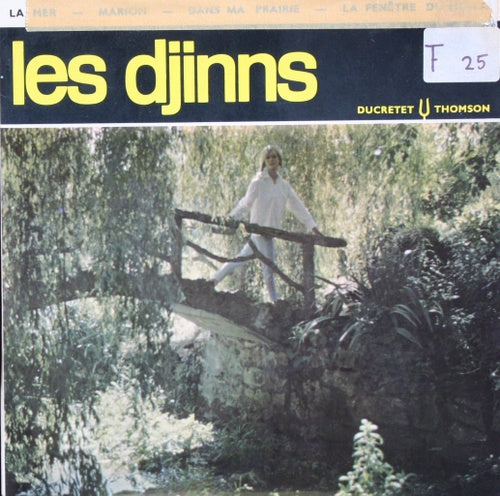 Les Djinns - La mer Vinyl Singles EP Vinyl Goed / Hoes Redelijk
