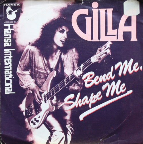 Gilla - Bend Me Shape Me 37426 Vinyl Singles Vinyl Very Good (VG) <br> Hoes Good Plus (G+)