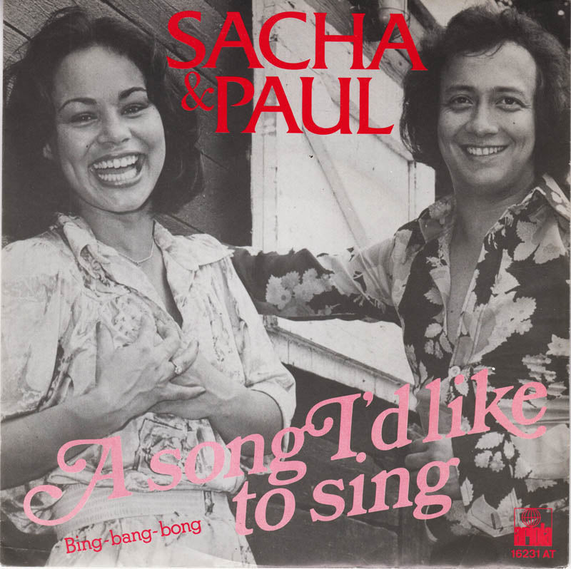 Sacha & Paul - A Song I'd Like To Sing Vinyl Singles