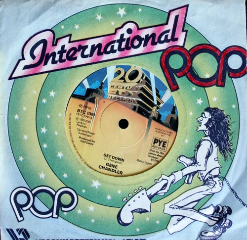 Gene Chandler - Get Down Vinyl Singles Vinyl Very Good (VG) <br> Hoes Good Plus (G+)