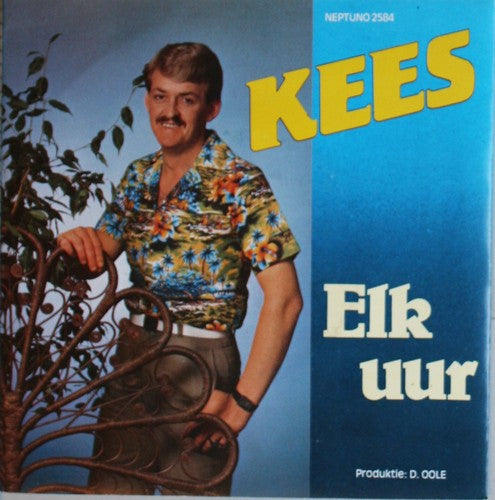 Kees - Elk uur Vinyl Singles Vinyl Very Good (VG) <br> Hoes Good Plus (G+)