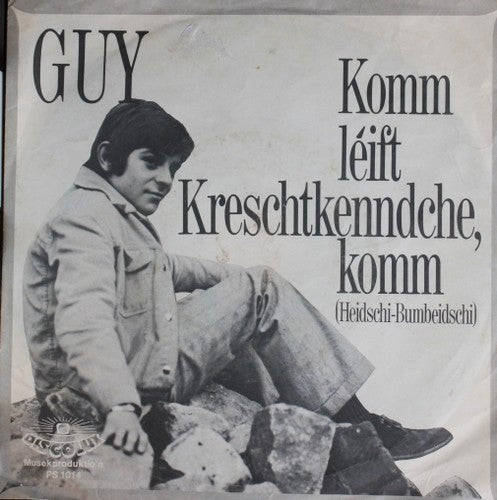 Guy - Komm leift kreschtkenndche, komm Vinyl Singles Vinyl Very Good (VG) <br> Hoes Good Plus (G+)