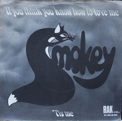 Smokie - If You Think You Know How To Love Me Vinyl Singles Vinyl Very Good (VG) <br> Hoes Good Plus (G+)