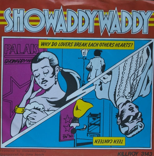 Showaddywaddy - Why Do Lovers Break Each Others Hearts? 44707 Vinyl Singles Vinyl Zeer Goed / Hoesje Goed "VINYLSINGLES.NL"