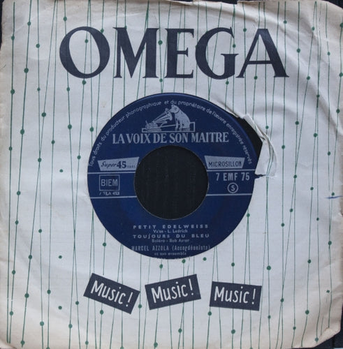 Marcel Azzola Et Son Ensemble - Alors, Raconte Vinyl Singles EP Vinyl Zeer Goed / Hoesje Goed "VINYLSINGLES.NL"