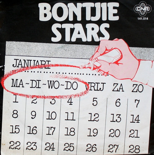 Bontjie Stars - Ma-Di-Wo-Do 29930 Vinyl Singles Vinyl Very Good (VG) <br> Hoes Good Plus (G+)