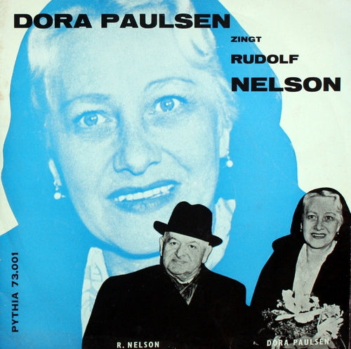 Dora Paulsen - Zingt Rudolf Nelson Vinyl Singles EP Vinyl Very Good (VG) <br> Hoes Good Plus (G+)