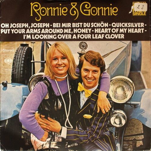 Ronnie & Gonnie - Oh Joseph, Joseph Vinyl Singles Vinyl Very Good (VG) <br> Hoes Good Plus (G+)