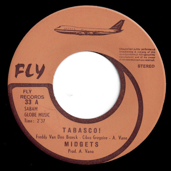 Midgets - Tabasco Vinyl Singles