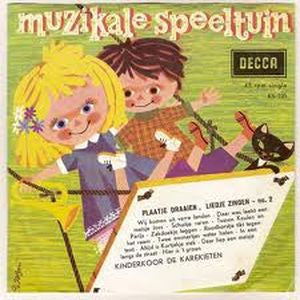 Kinderkoor De Karekieten - Plaatje Draaien Liedje Zingen Vinyl Singles Vinyl Very Good (VG) <br> Hoes Good Plus (G+)