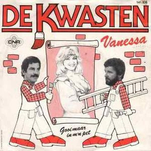 Kwasten - Vanessa Vinyl Singles Vinyl Very Good (VG) <br> Hoes Good Plus (G+)