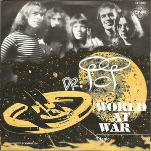 Dr. Pop - World At War Vinyl Singles Vinyl Very Good (VG) <br> Hoes Good Plus (G+)
