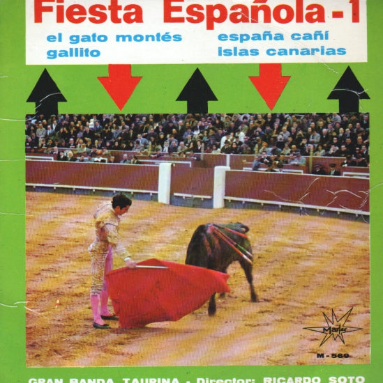 Banda Taurina - Fiesta Espanola 1 Vinyl Singles EP Vinyl Goed / Hoes Goed