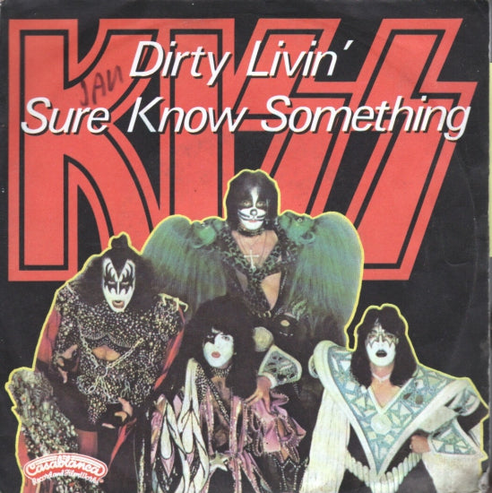 Kiss - Dirty Livin 42688 Vinyl Singles Vinyl Very Good (VG) <br> Hoes Good Plus (G+)