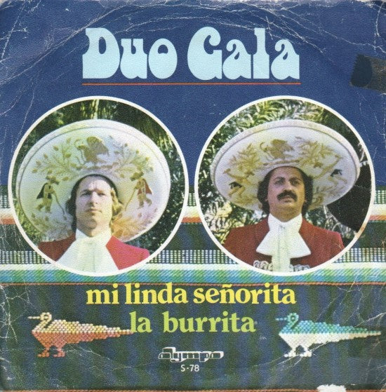 Duo Carla - Mi Linda Senorita Vinyl Singles Vinyl Very Good (VG) <br> Hoes Good Plus (G+)