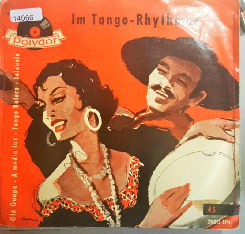 Alfred Hause - Im Tango-Rhythmus Vinyl Singles Vinyl Very Good (VG) <br> Hoes Good Plus (G+)