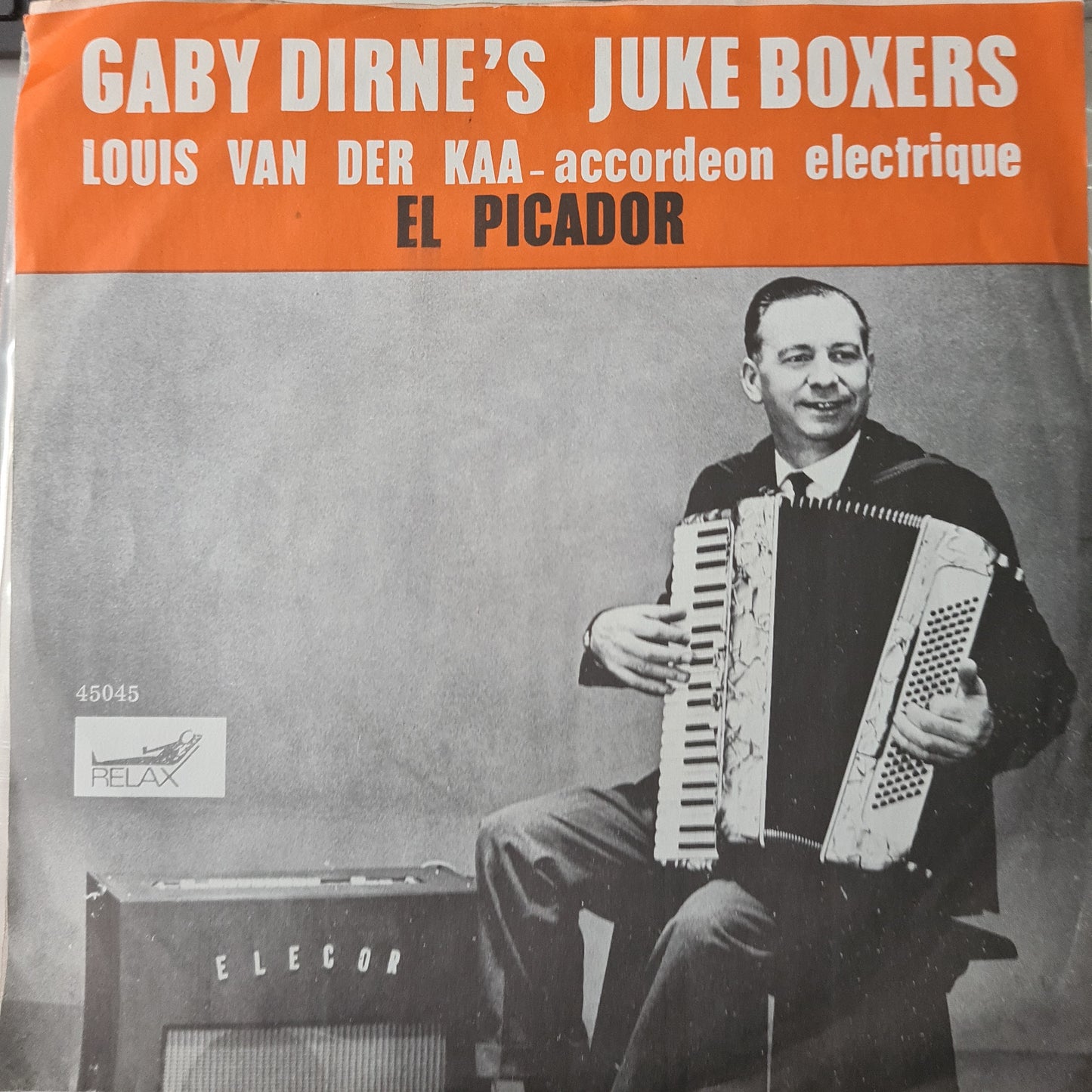 Gaby Dirne's Juke-Boxers, Louis van de Kaa - Toujours L'Amour Vinyl Singles Vinyl Very Good (VG) <br> Hoes Good Plus (G+)