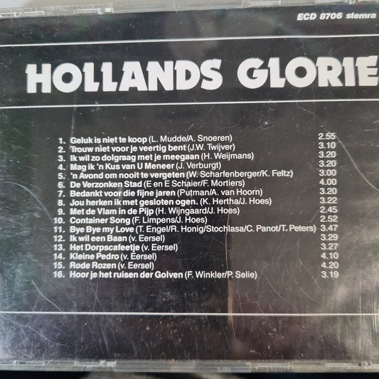 Various - Hollands Glorie - 16 Hollandse Verzamel Hits (CD) Compact Disc Vinyl Zeer Goed / Hoesje Goed "VINYLSINGLES.NL"