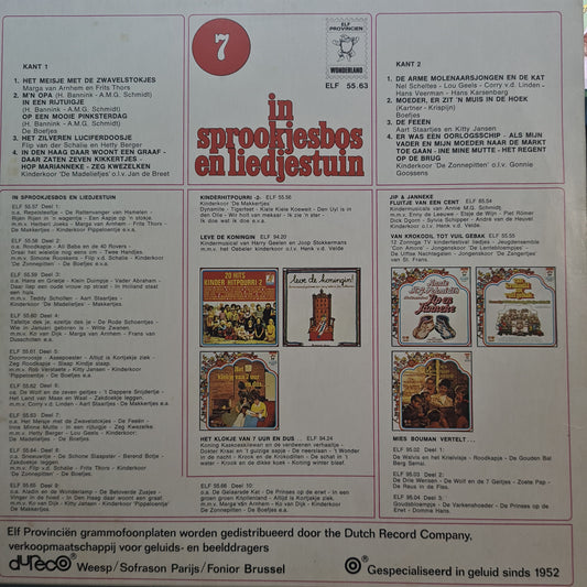 Various - In Sprookjesbos En Liedjestuin * (LP) Vinyl LP Vinyl Zeer Goed / Hoesje Goed "VINYLSINGLES.NL"