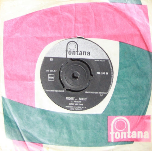 Jacky Van Dam - Pot Voor Meneer Vinyl Singles Vinyl (VG) <br> Hoes (G+)