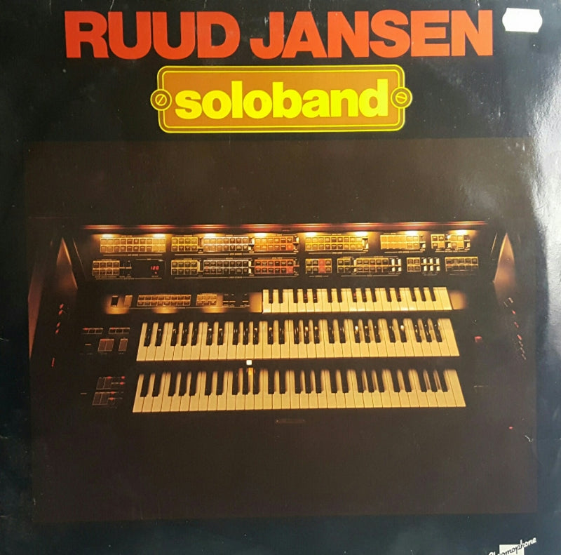 Ruud Jansen - Soloband (LP) Vinyl LP Vinyl Very Good (VG) <br> Hoes Good Plus (G+)