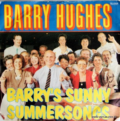 Barry Hughes - Barry's Sunny Summersongs Vinyl Singles Vinyl (VG) <br> Hoes (G+)