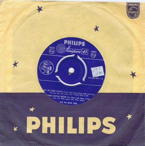 Pia Beck Trio - Get Up Them Stairs Vinyl Singles EP Vinyl Very Good (VG) <br> Hoes Generic