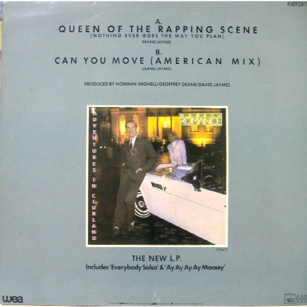 Modern Romance - Queen Of The Rapping Scene Vinyl Singles Vinyl Very Good (VG) <br> Hoes Good Plus (G+)