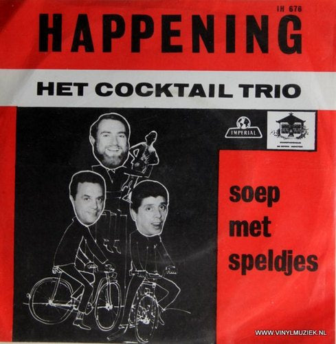 Cocktail Trio - Happening Vinyl Singles Vinyl Very Good (VG) <br> Hoes Good Plus (G+)