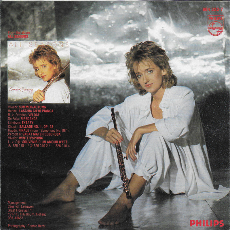 Berdien Stenberg - Fire dance/Extasy 35953 Vinyl Singles Vinyl Very Good (VG) <br> Hoes Good Plus (G+)