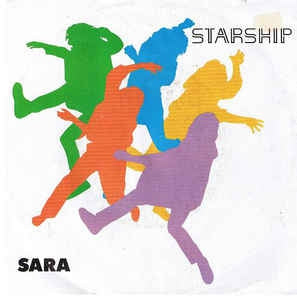 Starship - Sara 12279 Vinyl Singles Vinyl Very Good (VG) <br> Hoes Good Plus (G+)