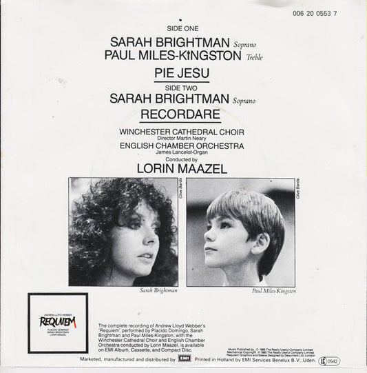 Sarah Brightman & Paul Miles-Kingston - Pie Jesu