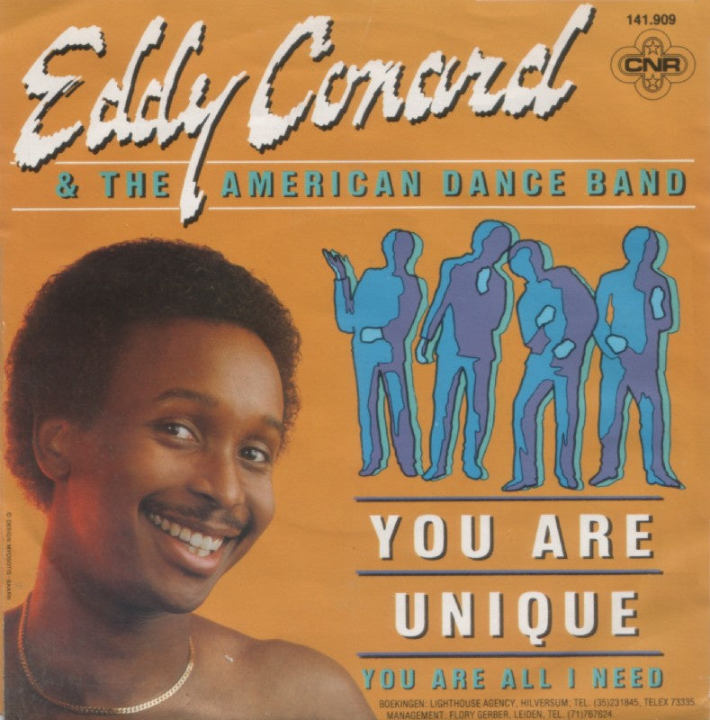 Eddy Canard - You Are Unique Vinyl Singles Vinyl Very Good (VG) <br> Hoes Good Plus (G+)