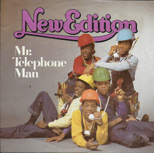 New Edition - Mr Telephone Man 25162 Vinyl Singles VINYLSINGLES.NL