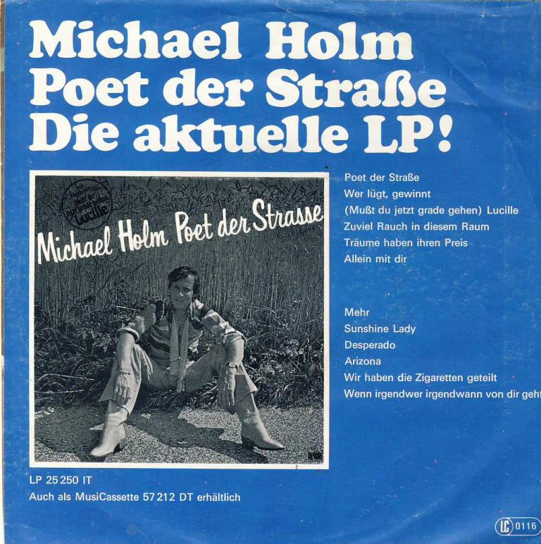 Michael Holm - Allein Mit Dir Vinyl Singles Vinyl (VG) <br> Hoes (G+)