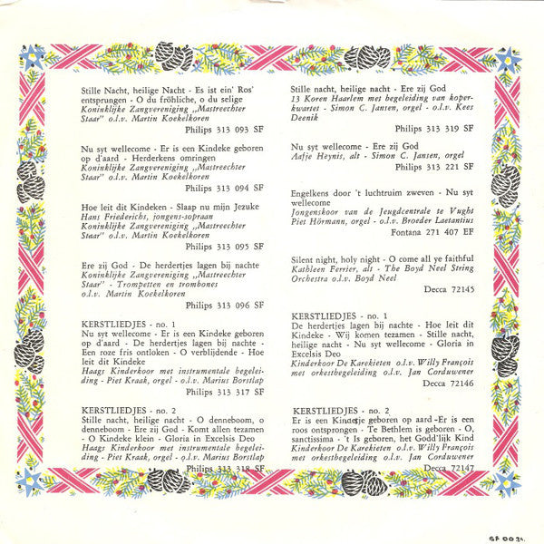 Wiener Sangerknaben - Stille Nacht Heilige Nacht Vinyl Singles Vinyl Very Good (VG) <br> Hoes Good Plus (G+)