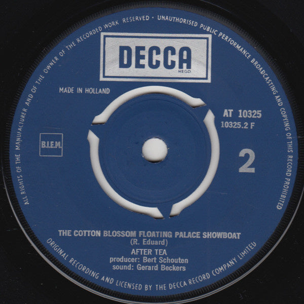 After Tea - Snowflakes On Amsterdam Vinyl Singles Vinyl Very Good (VG) <br> Hoes Good Plus (G+)