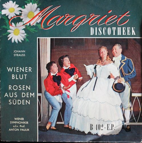Orchester Der Wiener Staatsoper - Rosen Aus Dem Suden Vinyl Singles EP Vinyl Very Good (VG) <br> Hoes Good Plus (G+)
