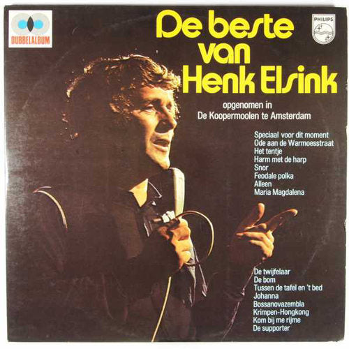 Henk Elsink - De Beste Van Henk Elsink (LP) Vinyl LP Vinyl Very Good (VG) <br> Hoes Good Plus (G+)