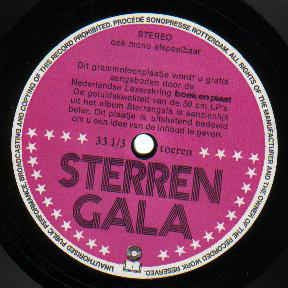 Various - Sterren Gala (Flexi-disc) 30886 Flexi-disk